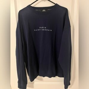 Official Merch from Paris Saint Germain size L unisex style navy color